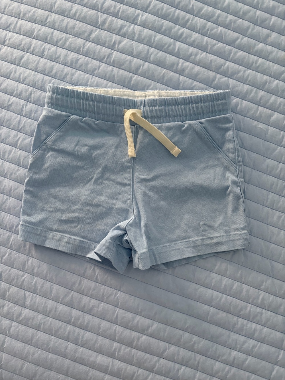Cadets Light Blue Kids' Pull-On Shorts with Drawstring